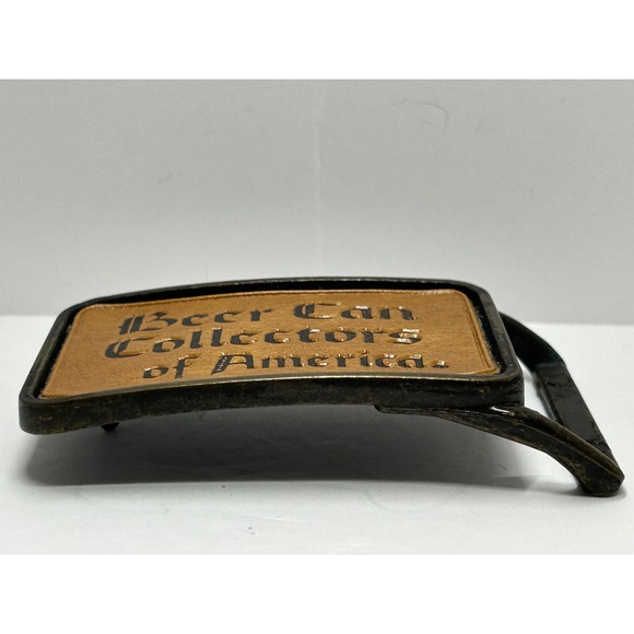 Beer Can Collectors of America Belt Buckle Vintage Metal Collectible Accessory - Picture 2 of 9